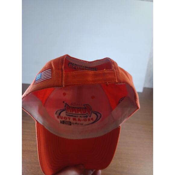 New Summit Racing Team Blaze Orange Hat Embroidered Adjustable Back - Picture 9 of 10